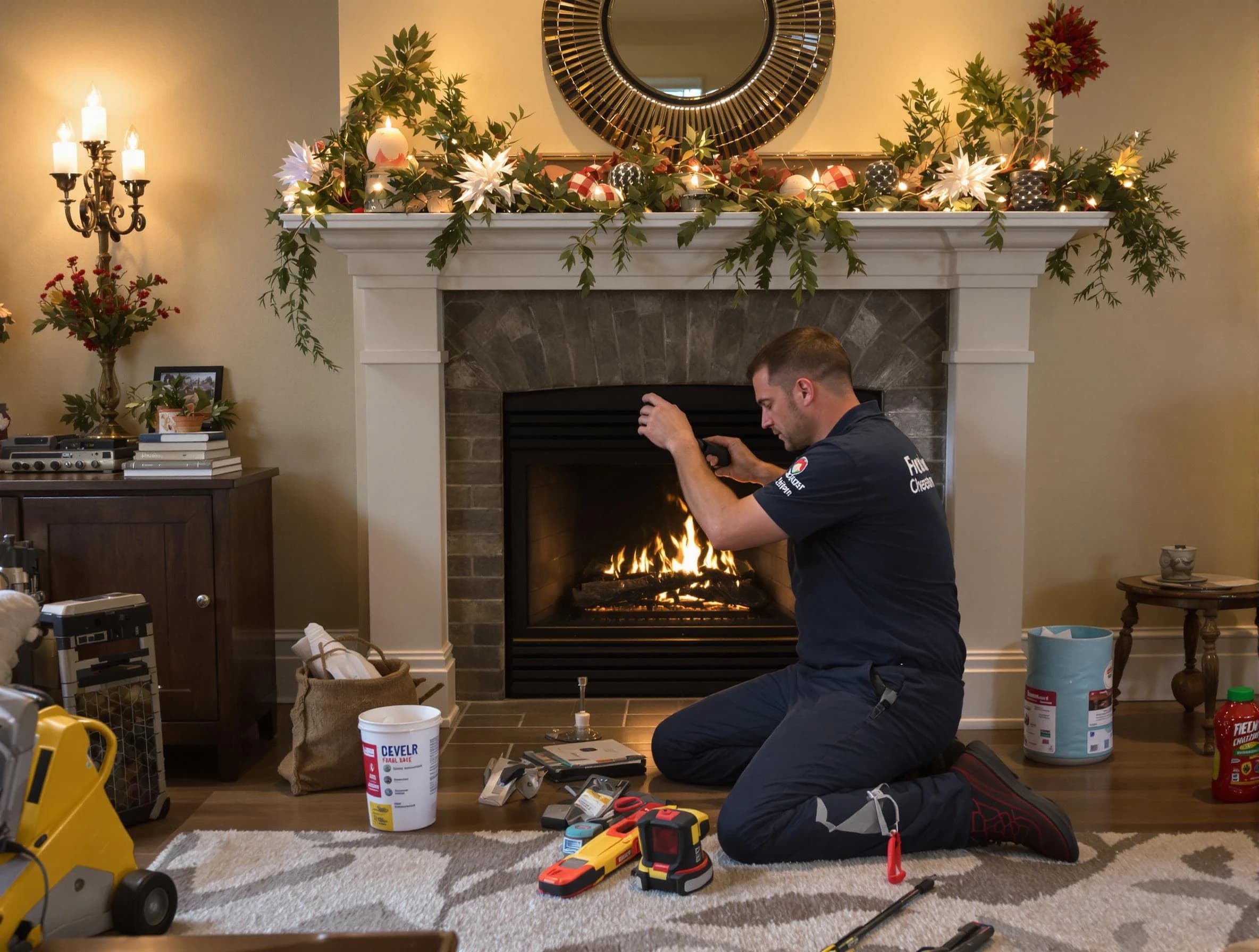 Lower Burrell Chimney Sweep offering fireplace maintenance services in Lower Burrell, PA