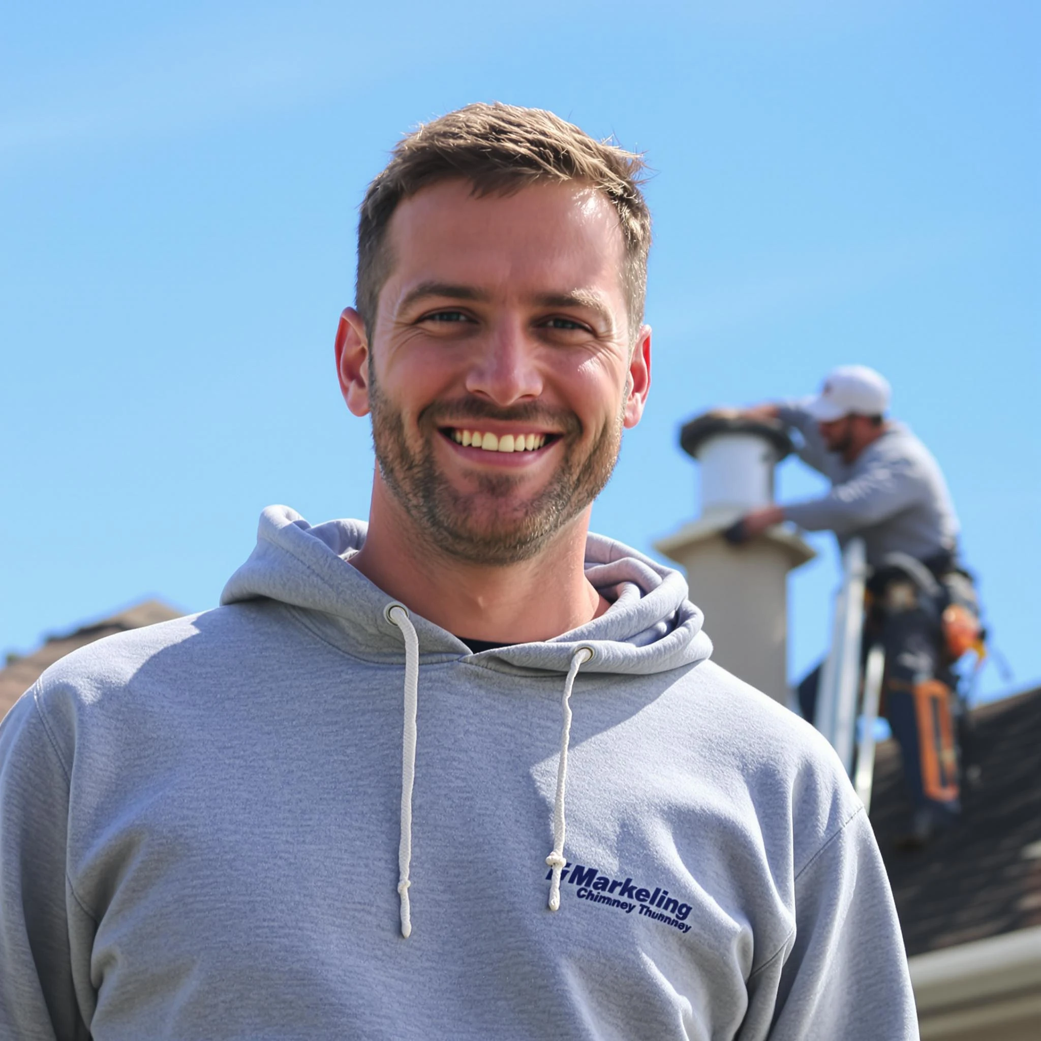 The Lower Burrell Chimney Sweep team.