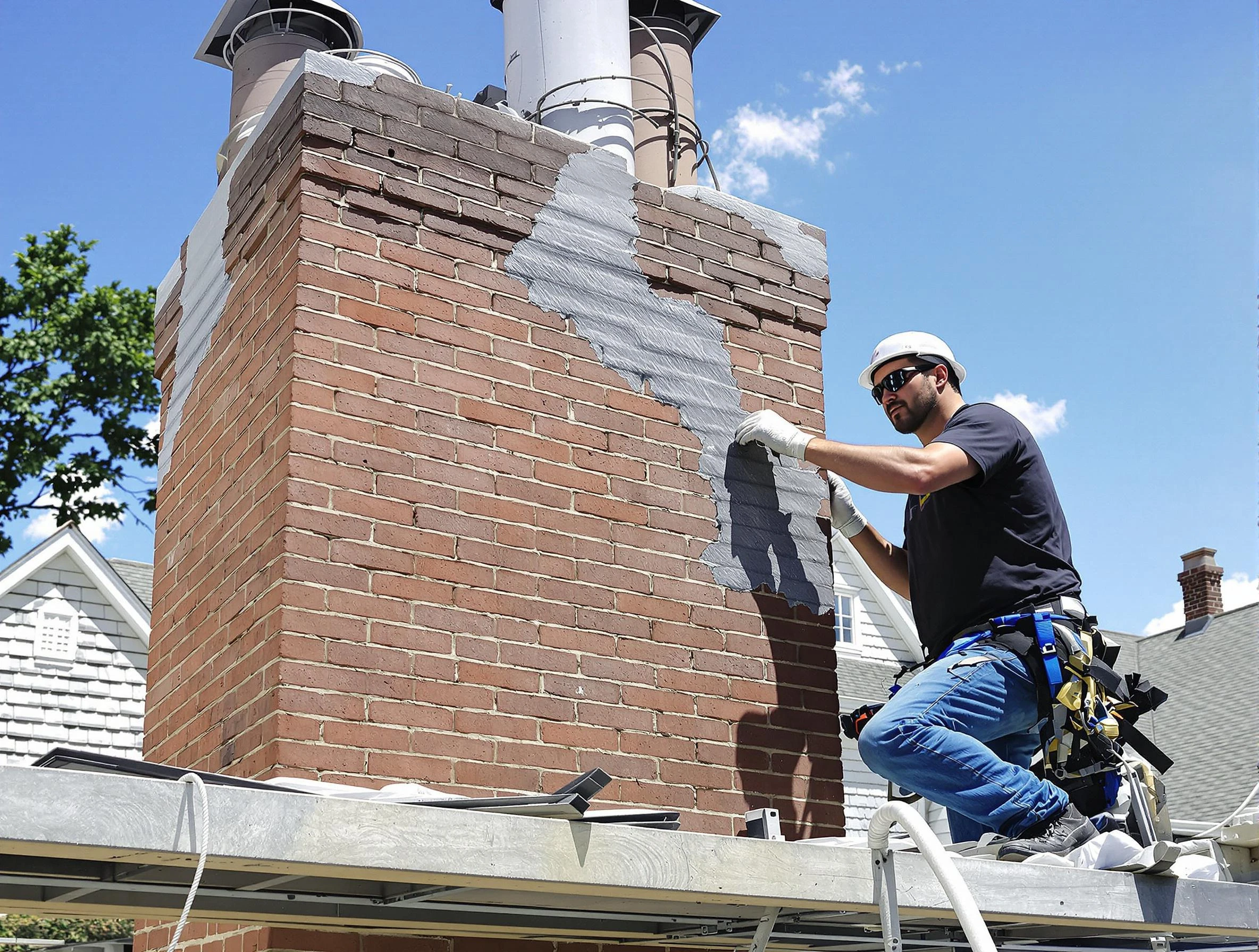 Chimney Restoration in Lower Burrell