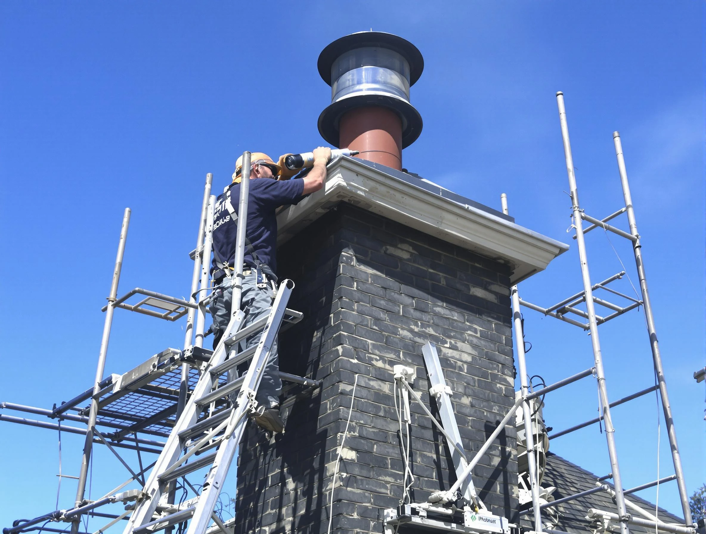 Sturdy chimney crown finished by Lower Burrell Chimney Sweep in Lower Burrell, PA