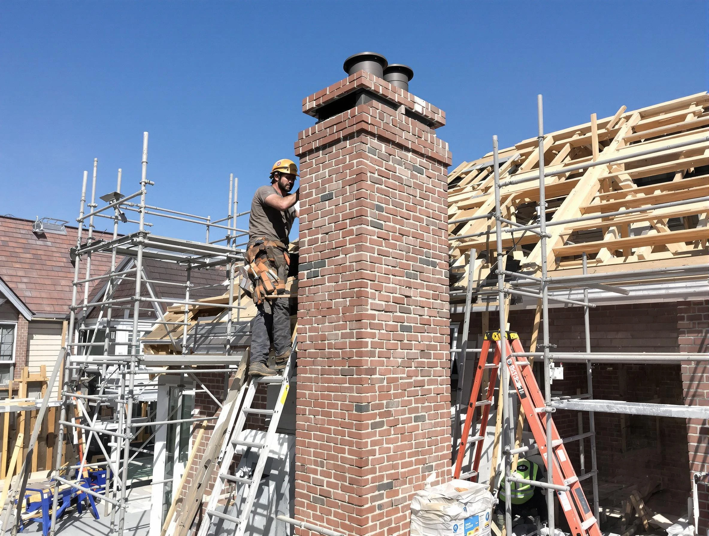 New chimney installation completed by Lower Burrell Chimney Sweep in Lower Burrell, PA