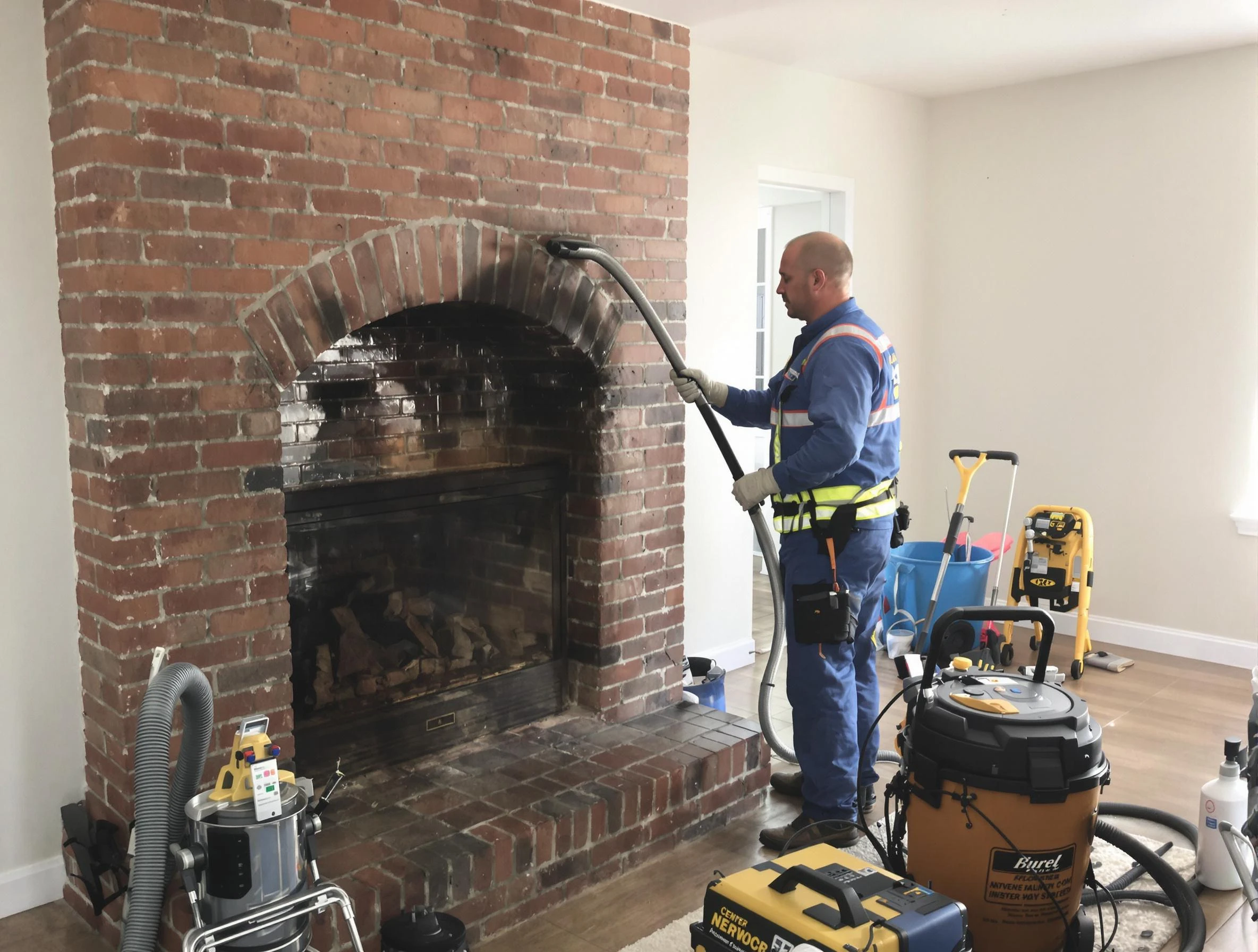 Lower Burrell Chimney Sweep expert performing detailed chimney sweep in Lower Burrell, PA